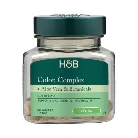 H&B Aloe vera curățarea intestinului gros 60 comprimate