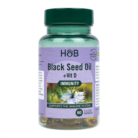 H&B Chimen negru (ulei din semințe) 60 capsule