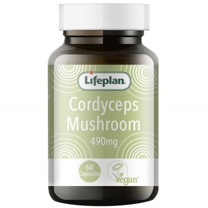 LifePlan Cordyceps Ciuperca 490mg 60 V capsule