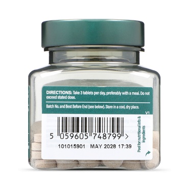 H&amp;B Ginseng Siberian (Tigru) 500mg 120cpr - Img 2