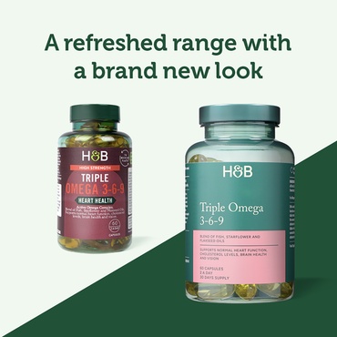 H&amp;B Triple Omega 3-6-9 concentrat 60 capsule - Img 4