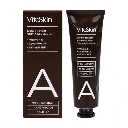 Cremă de zi cu vitamina A și SPF, VitaSkin 60ml