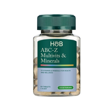 H&B Multivitamine și minerale ABC - Z 60 tablete