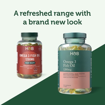 H&amp;B Omega 3 Ulei de peste 1200 mg 120 capsule - Img 4