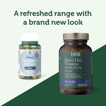 H&amp;B Vitamine pentru Par pentru Barbați 60 capsule - Img 3