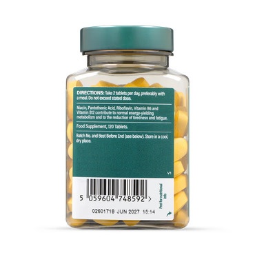 Vitamina B Complex Complete B 120 tablete - Img 2