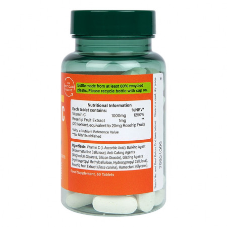 Vitamina C 1000mg 60 tablete Holland and Barrett - Img 4