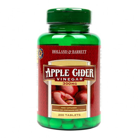 H&B Oțet de mere (Apple Cider Vinegar) 200 comprimate