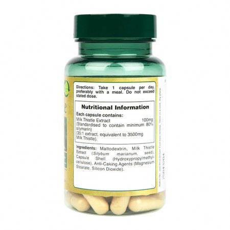 Holland &amp; Barrett Milk Thistle ingrediente