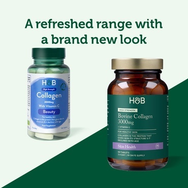 H&amp;B Colagen Hidrolizat 1000 mg 90 comprimate - Img 3