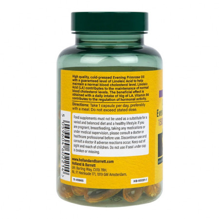 H&amp;B Luminița Nopții (Evening primrose) 1500mg ingrediente