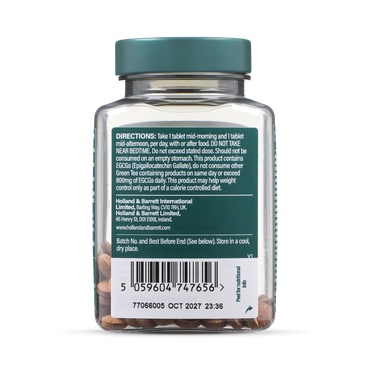 H&amp;B Metabolizator de grăsime 120 tablete - Img 2