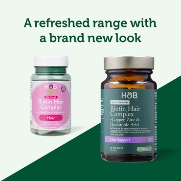 H&amp;B Par Forte cu Biotina și Acid Hialuronic 30 capsule - Img 4