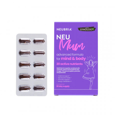 Neu Mum pentru Gravide 30 capsule, Neubria foil