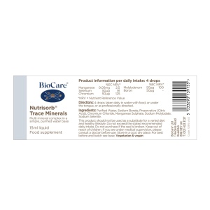 Nutrisorb® Trace Minerals BioCare