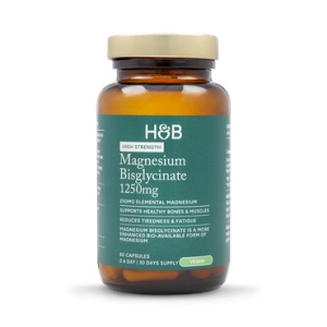 Magneziu Bisglicinat 1250mg 60 capsule Holland and Barrett