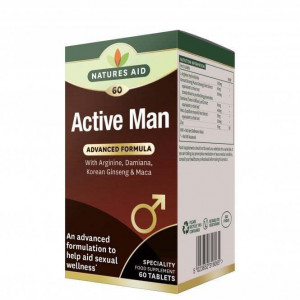 NaturesAid Active Man 60 tablete