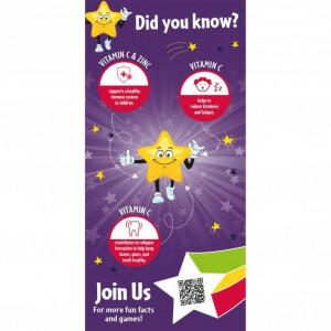 Super Stars Immune Support 60tab masticable, Natures Aid - Img 4