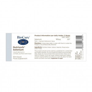 BioCare Selenium Nutrisorb® 15ml - Img 2