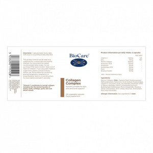 Collagen Complex 120 capsule vegetale, BioCare - Img 2