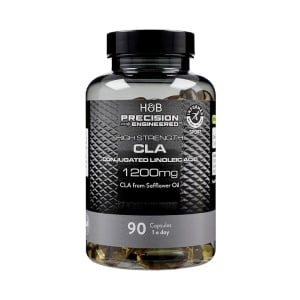 H&B CLA Mega Putere (ulei de șofrănel) 1500 mg, 90 de capsule