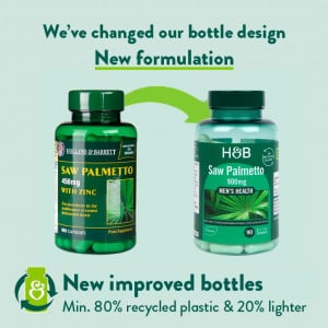 H&B Saw palmetto (Fructe de Palmier Pitic) cu Zinc 60 capsule - Img 8