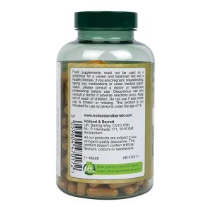 H&B Turmeric (Curcuma) 500mg 240 Capsule - Img 3