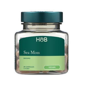 Sea Moss Mușchi de Mare Irlandez 800mg 30 capsule, Holland and Barrett