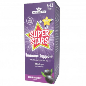 Super Stars Immune Suppor Lichid 150ml, Natures Aid