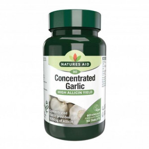 NaturesAid Usturoi Concentrat 2000µg 90 tablete