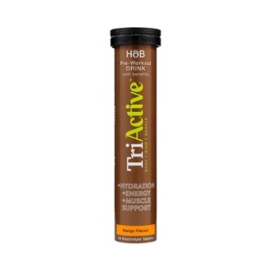 Pre-Workout Electrolyte Effervescent Mango 20 Tablets