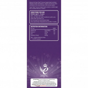 Super Stars Immune Suppor Lichid 150ml, Natures Aid - Img 2