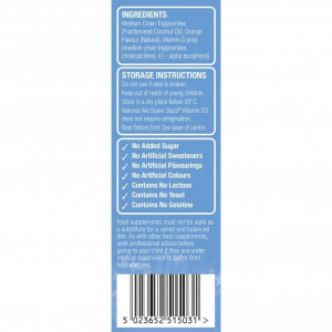 Super Stars Vitamina D3 Spray Pentru Copii 30ml, Natures Aid - Img 4