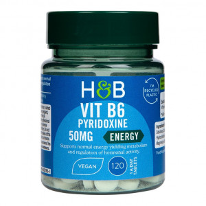 H&B Vitamina B6 50mg 120 tablete