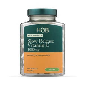 H&B Vitamina C 1000mg cu eliberare prelungita 120cpr