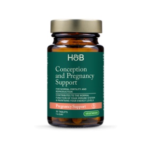 Vitamine pentru gravide și concepție Holland & Barrett Conception & Pregnancy Support 30 comprimate