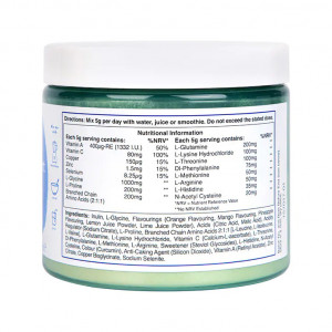 Holland & Barrett Vegan Collagen Tropical Flavoured Powder ingrediente