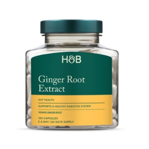 H&B Ghimbir (Ginger Root) 550mg 120 capsule