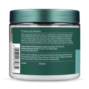 H&B Inulina pudra naturala 200g - Img 3