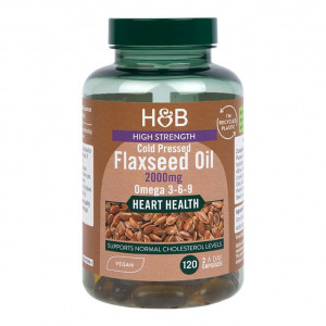 H&B Ulei de Seminte In (Flaxseed Oil) 120cps