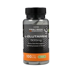 HB L-Glutamine 500mg Aminoacid Esențial 100 tablete, Holland and Barrett