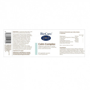 Calm Complex 60 capsule BioCare