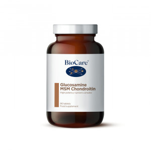 Glucozamină MSM Chondroitină 90 tablete, BioCare