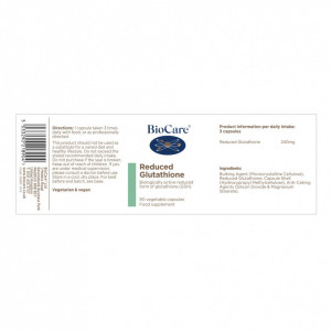 Glutation Redus BioCare
