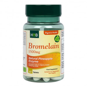 H&B Bromelaina 500mg 60 tablete