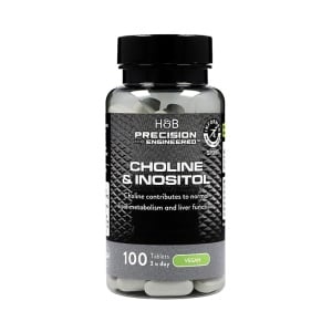 H&B Colina si Inozitol (vitamina B4 + B8) 100 comprimate