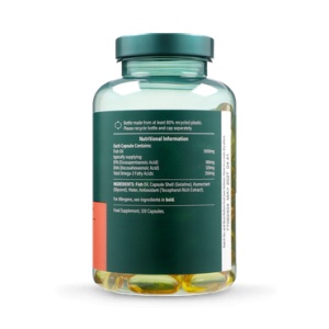 H&B Omega-3 Ulei de pește 1000mg 120 capsule - Img 2