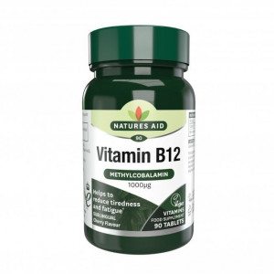 Vitamina B12 Metilcobalamina 1000ug, 90cpr, Natures Aid