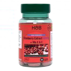 H&B Cranberry (Merisoare) 60 tablete