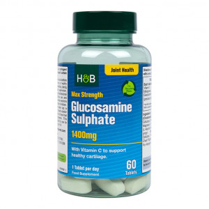 H&B Sulfat de glucozamina 1400mg, 60 tablete
